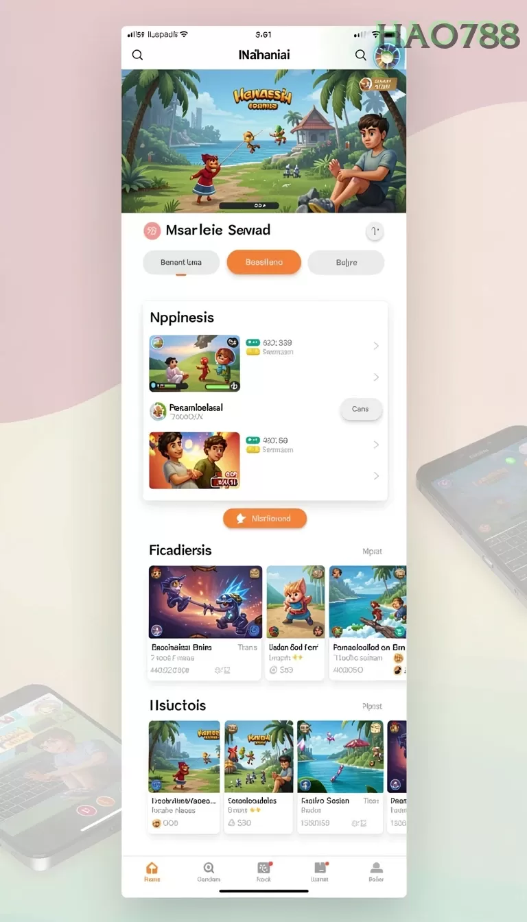 Cuplikan layar NAGA1001 — menu navigasi
