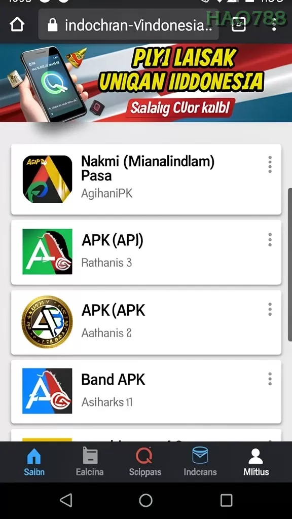 Cuplikan layar JJBET118 — menu navigasi