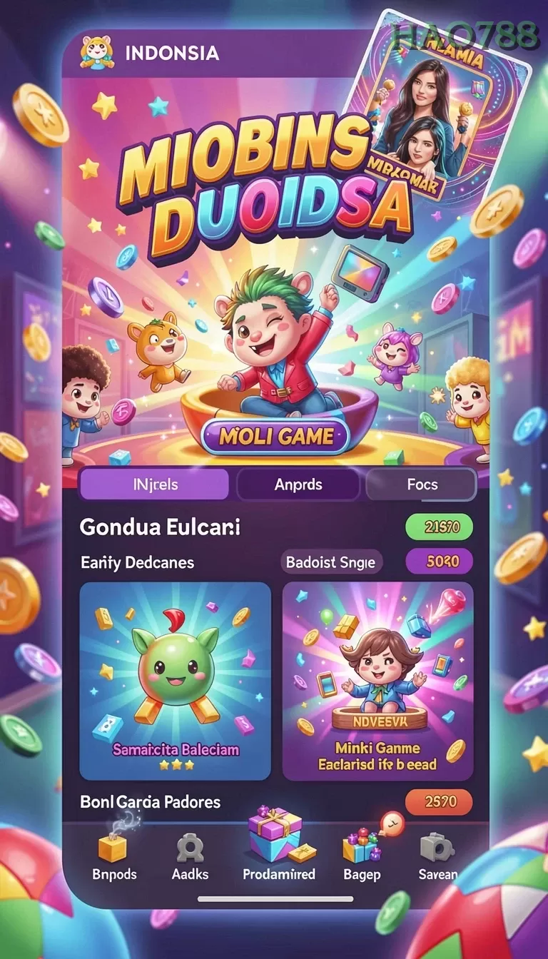 Cuplikan layar LUSA777 — menu navigasi