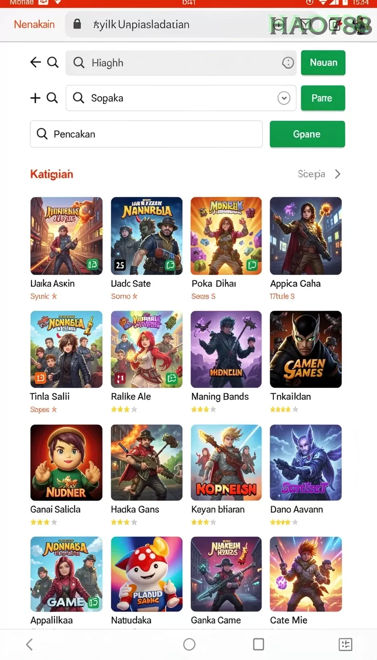 Cuplikan layar IDRKING — halaman utama